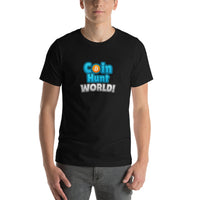 Coin Hunt World Logo Unisex t-shirt