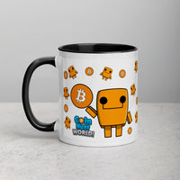 Coin Hunt World Bitcoin Cubie Coffee Mug